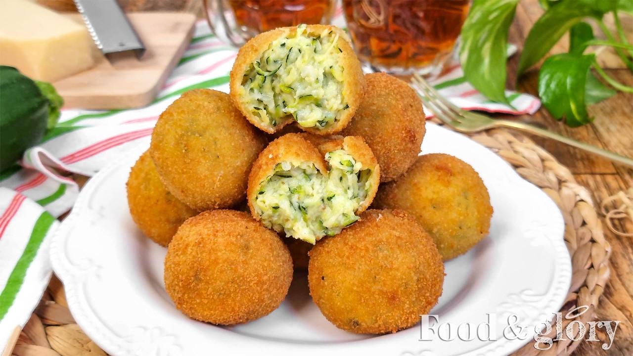 🥒 Estas Croquetas Son Una Manera Deliciosa de Comer Más Calabacín 😍
