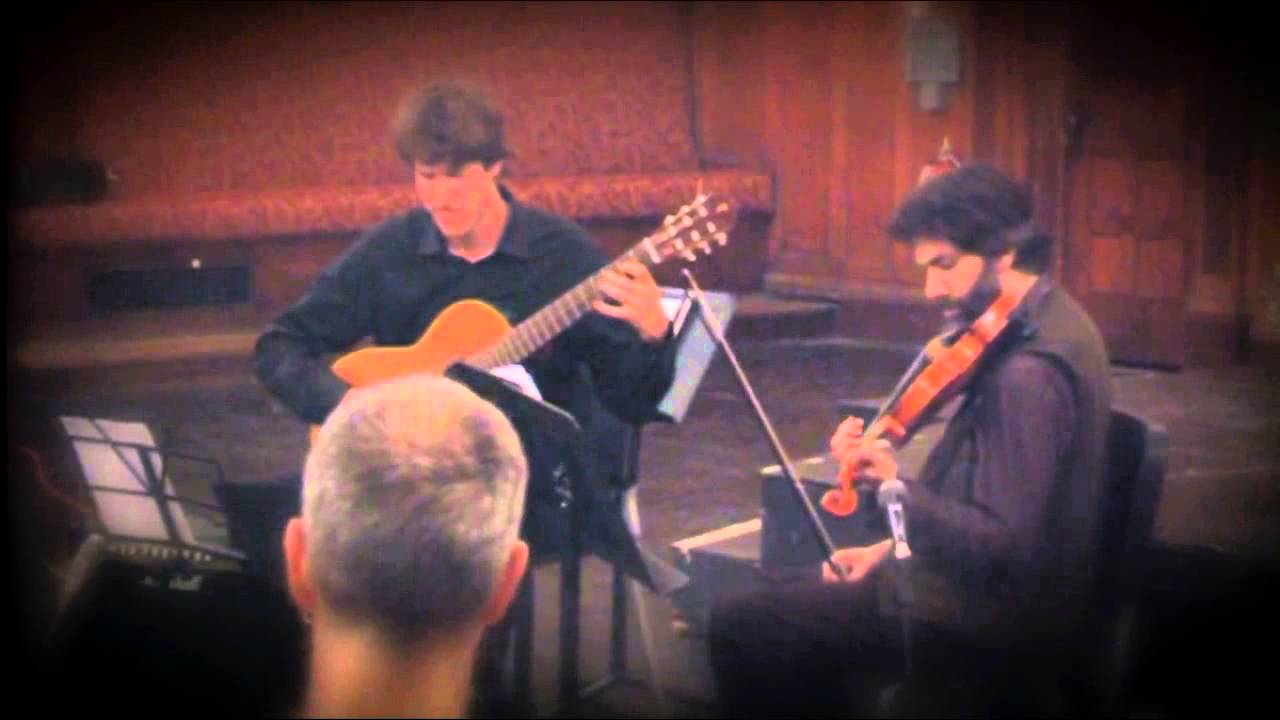 Psicosis by Astor Piazzolla; arranged for guitar and violin