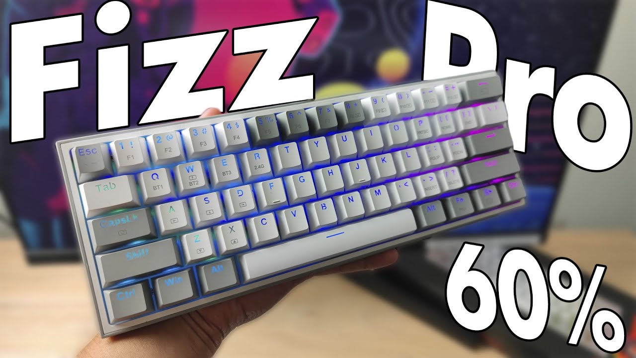 REDRAGON FIZZ PRO - El MEJOR TECLADO INALAMBRICO 60% del 2023 🔥