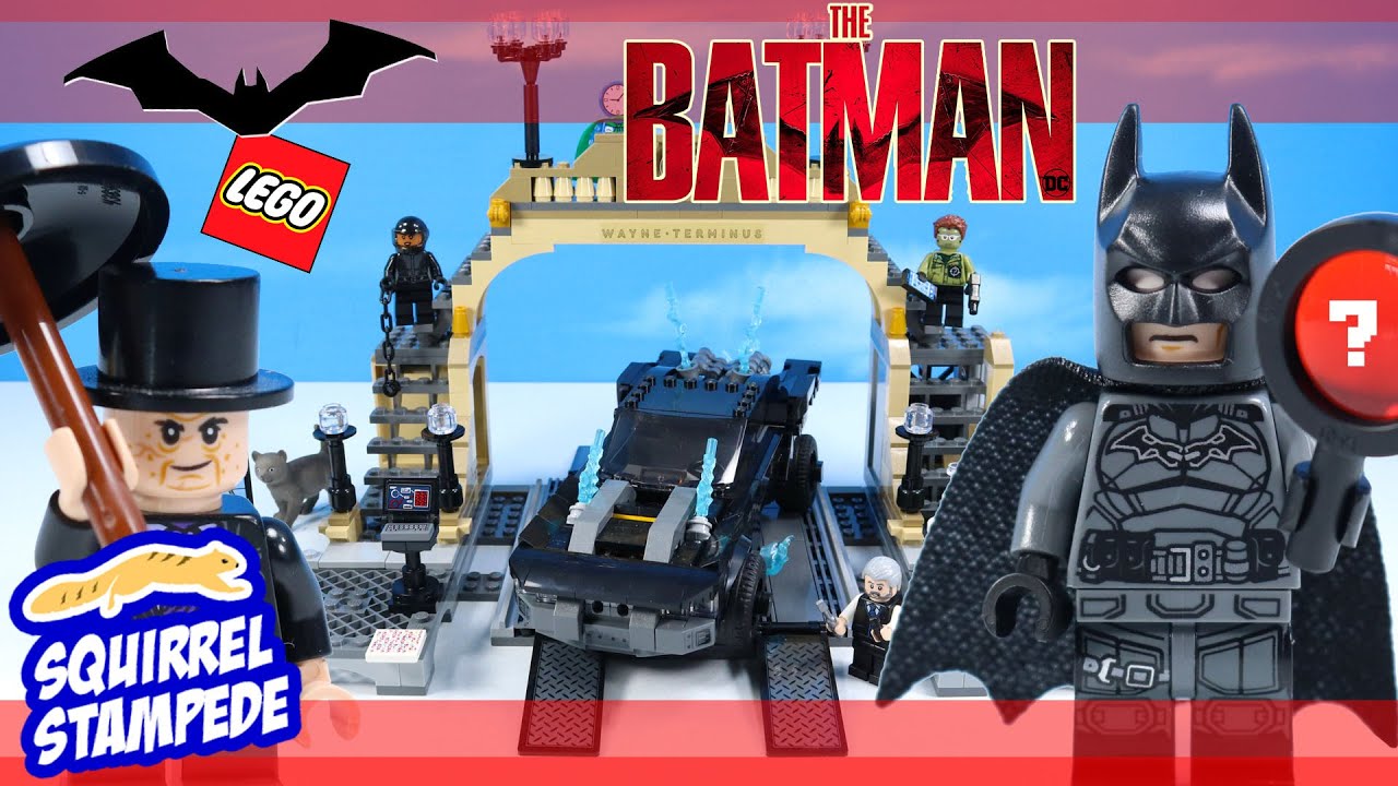 The Batman LEGO Batmobile Penguin Chase & Batcave Riddler Face-Off Sets 2022