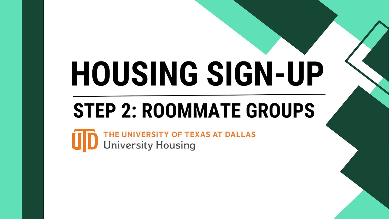UT Dallas 2026 2027 Sign Up Application (Part 2)