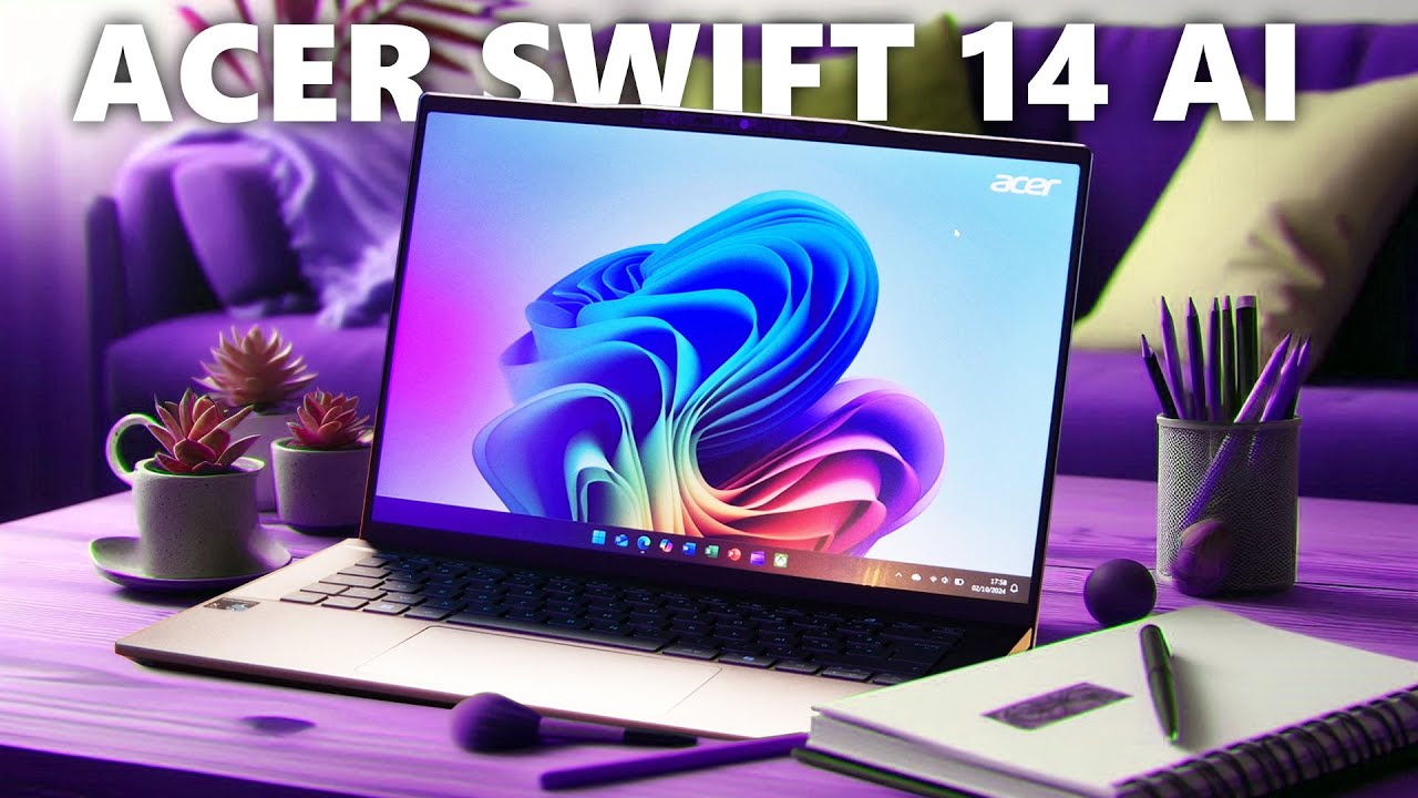 ACER SWIFT 14 AI : une AUTONOMIE de DINGUE pour ce COPILOT+ PC ! 🔋🤯