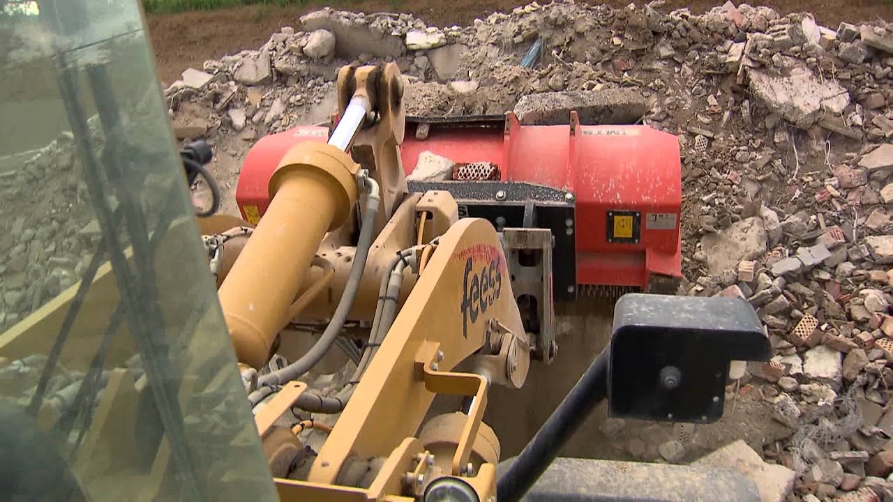 Recycling concrete