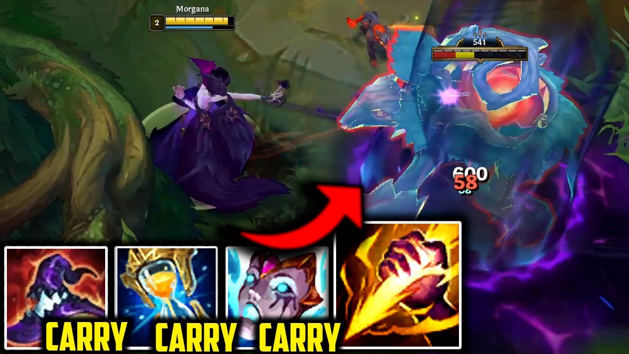 MORGANA JUNGLE GANKS ARE TOO GOOD👌 (FULL HP FULL CLEARS🔥) Morgana Jungle Season 13 League of Legends