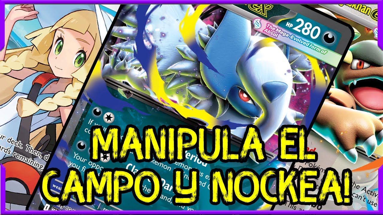🎯ESTE DECK SORPRENDIÓ A TODOS SUS RIVALES! 🎯DECK MEGA ABSOL EX POKÉMON TCG🎯