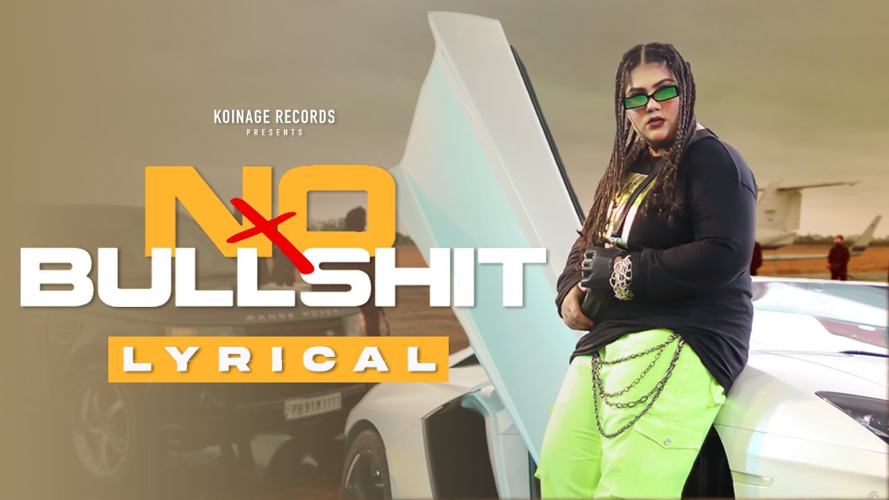 No Bullshit (Lyrical Video) - Simiran Kaur Dhadhli | Barood Wargi | Punjabi Song | Koinage Records