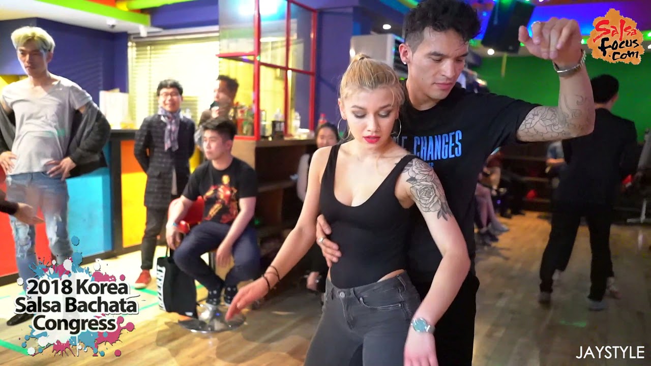 Ruben y Evgenia @ Korea Salsa Bachata Congress Farewell Party 2018.0506 by Jayst