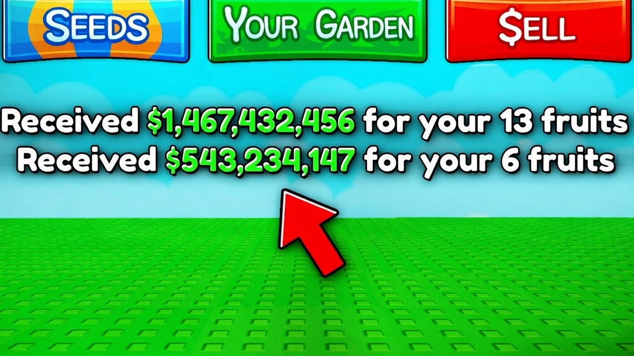 Это НОВОЕ семя СЕКРЕТНО СИЛЬНО... БЕЗУМНЫЙ способ заработать деньги в Garden Horizons (Roblox)