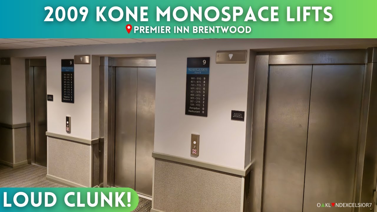 Loud Clunk 2009 KONE MonoSpace Lifts at Premier Inn Brentwood
