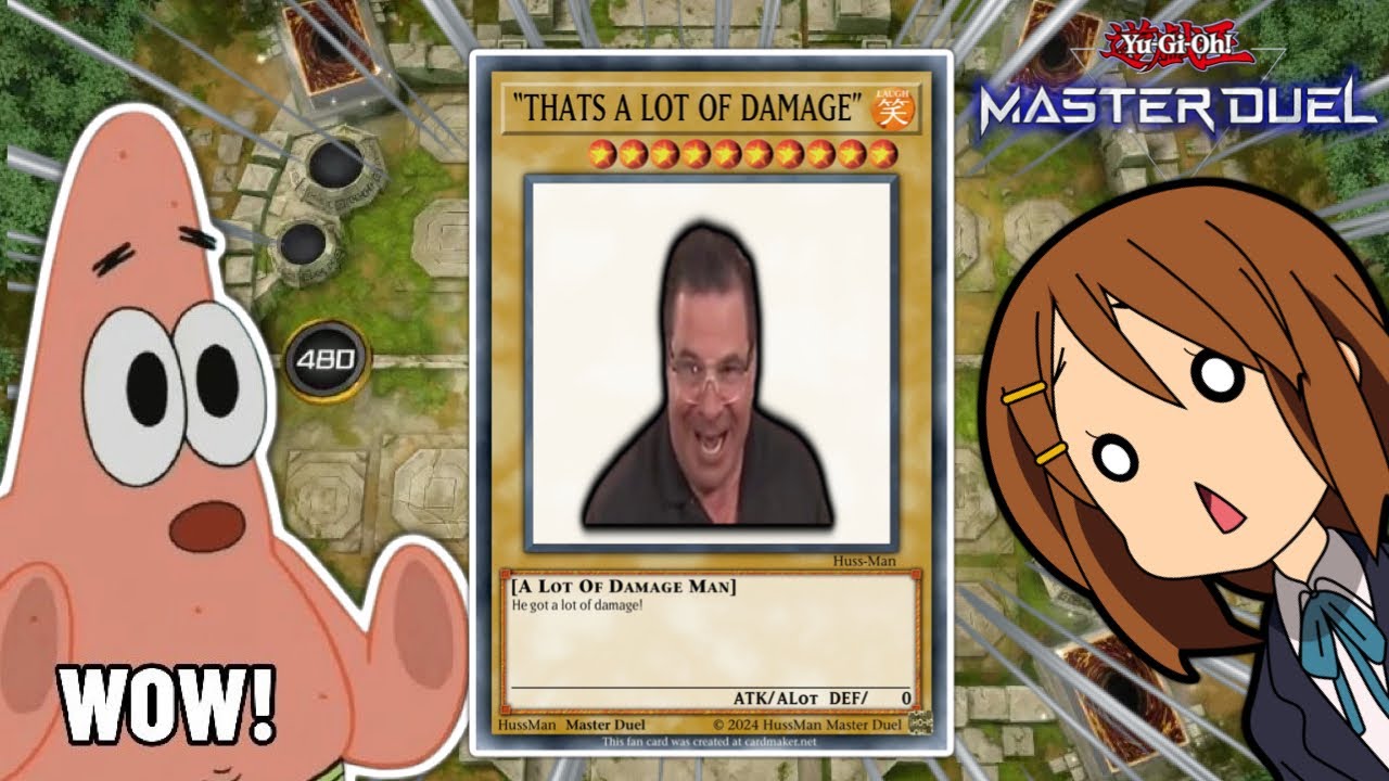 THATS A LOT OF DAMAGE | YU-GI-OH MASTER DUEL