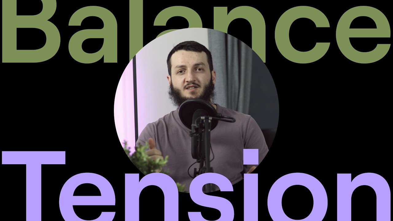 Use these techniques to design better layout. Visual Balance VS Visual Tension.