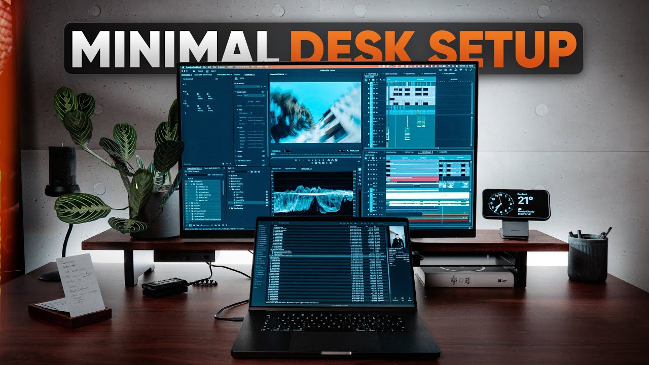 My Minimalist Dream DESK SETUP 2025