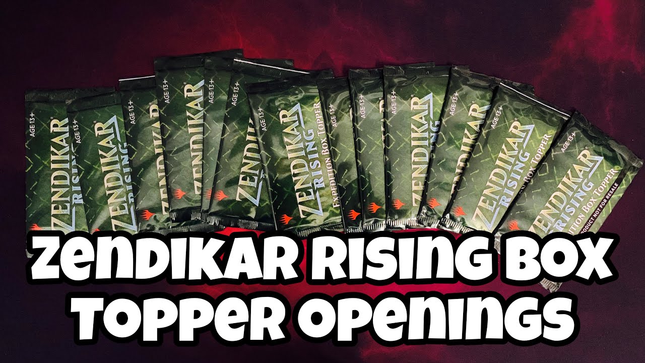 ZENDIKAR RISING Box Topper Opening x13 - BEST PACK IN THE BOX // Magic the Gathering //  Collecting