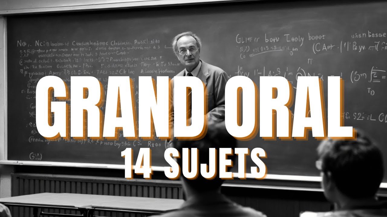 Grand oral de maths, physique : 14 sujets de barjots