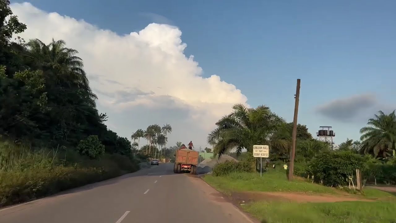 Oghara Junction to Ovade village. Delta state  Nigeria