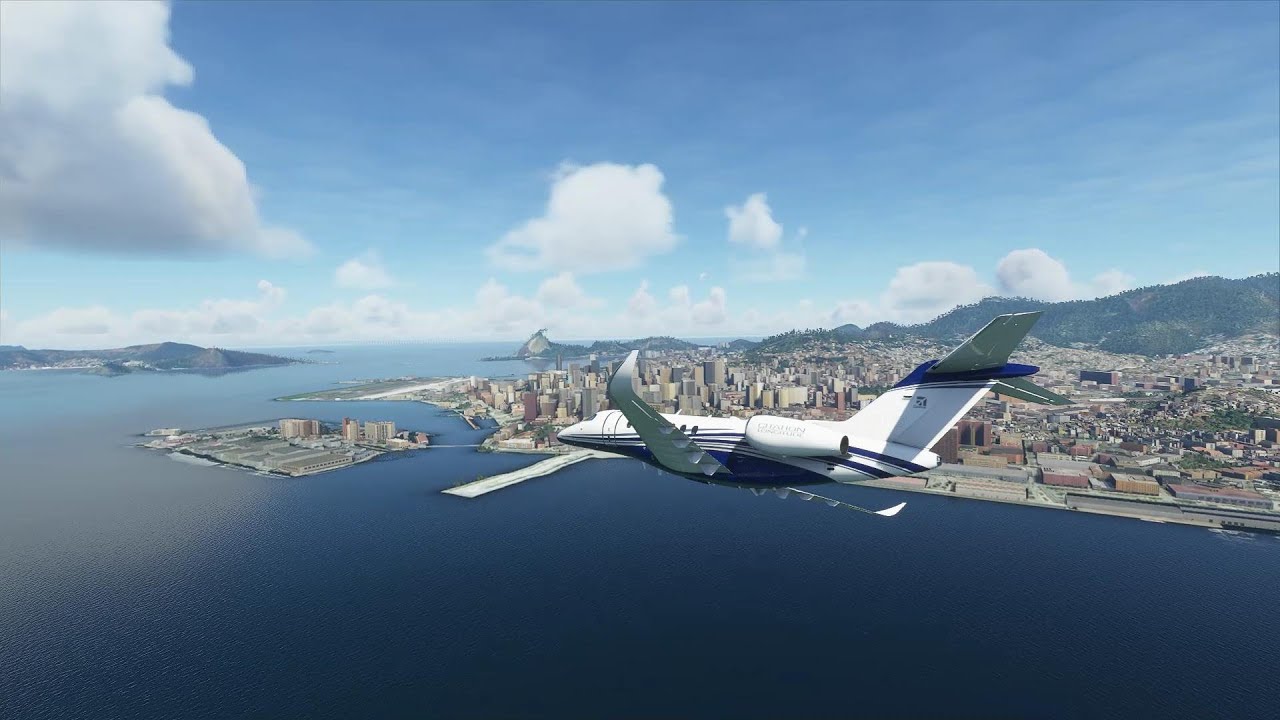 Copa Cabana Brazil FSX 2020 Flight Cessna Citation Longitude