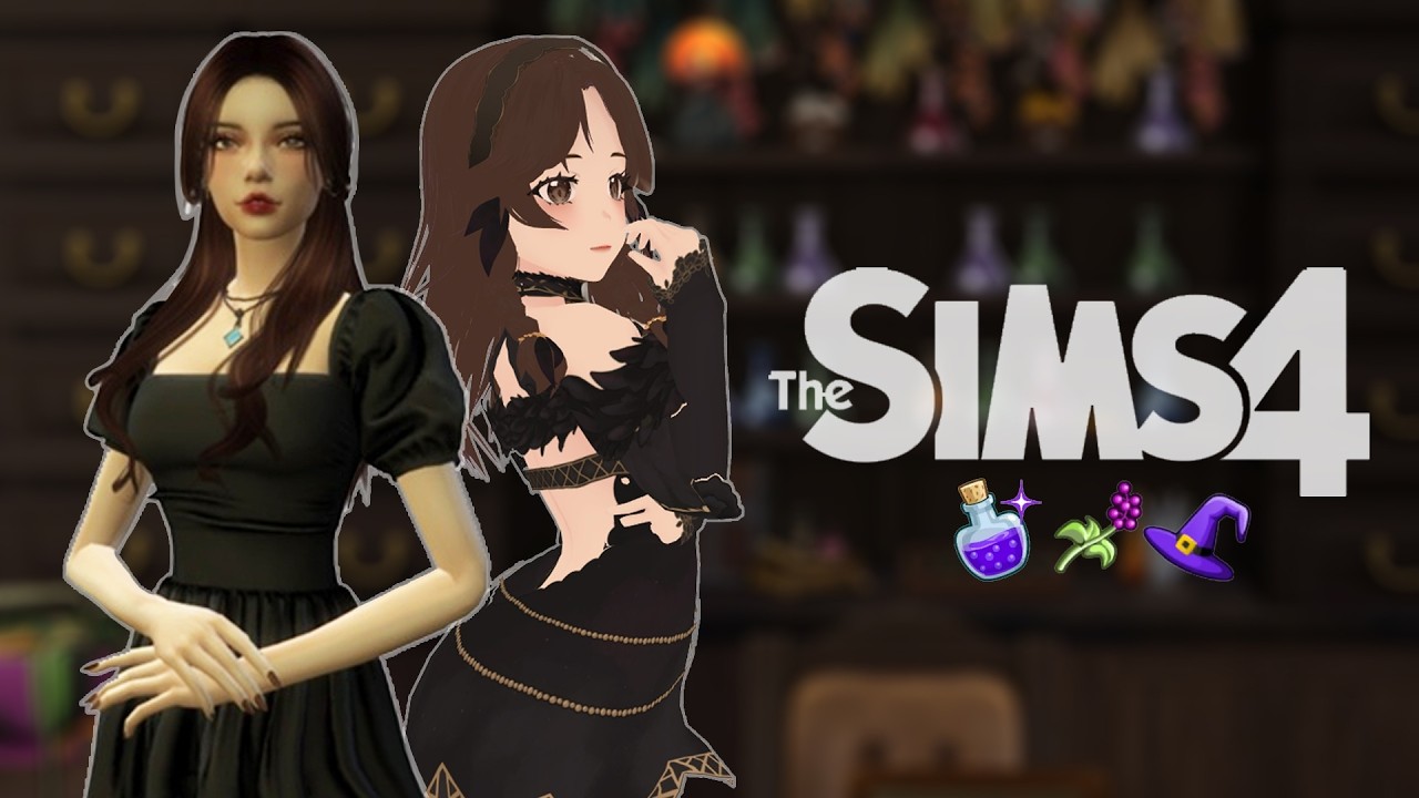 【ROSALIA | Ru VTuber】The Sims 4 - Стала ведьмой и решила открыть магазин  #19