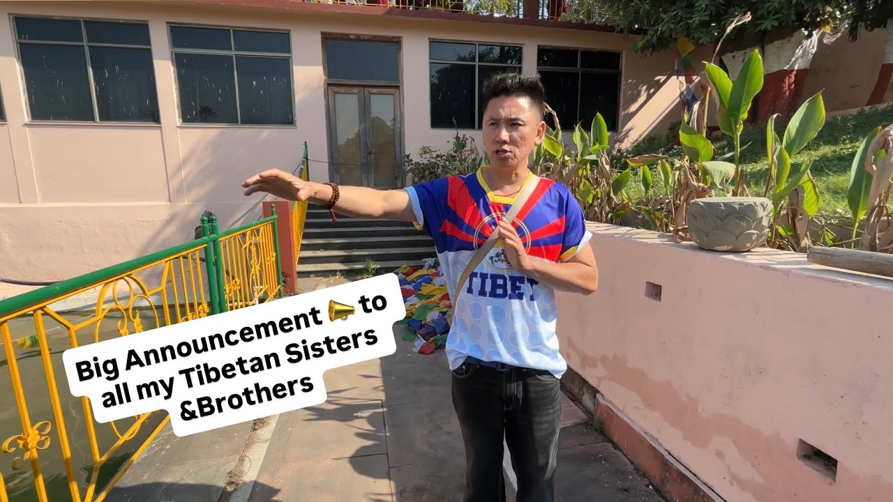 Big Announcement to all my Tibetan Sisters and Brothers #tibetanvlogger#tibetanyoutuber#Viral#Alert