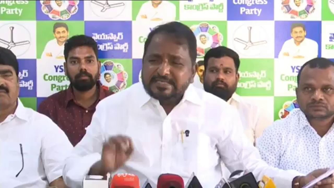 LIVE: Former Minister Sri Sake Sailajanath Press Meet