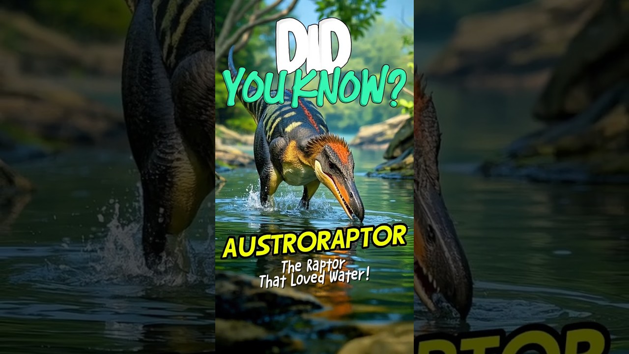 Austroraptor: The Raptor That Loved Water! #Austroraptor #Raptor #Dinosaurs #Theropod
