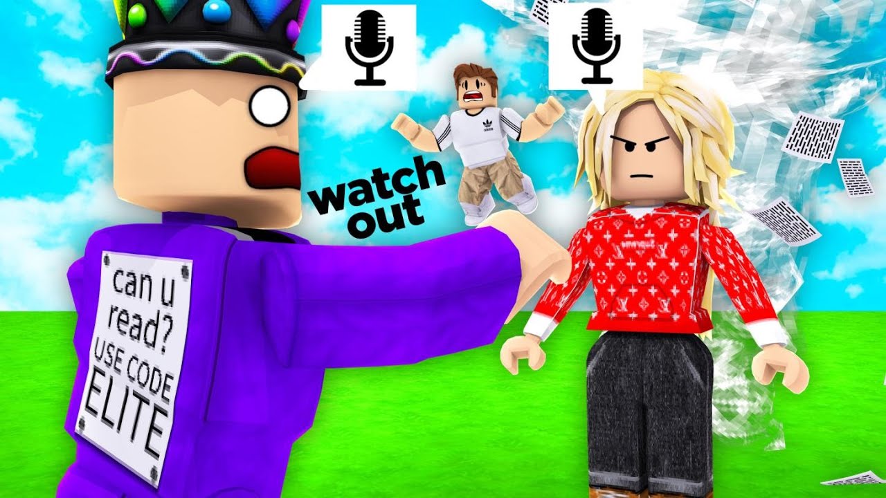Roblox Voice Chat On Natural Disaster (Funny Moments)