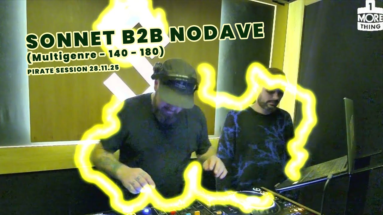 Sonnet B2B NoDave DJ mix (Multigenre - 140 - 180)