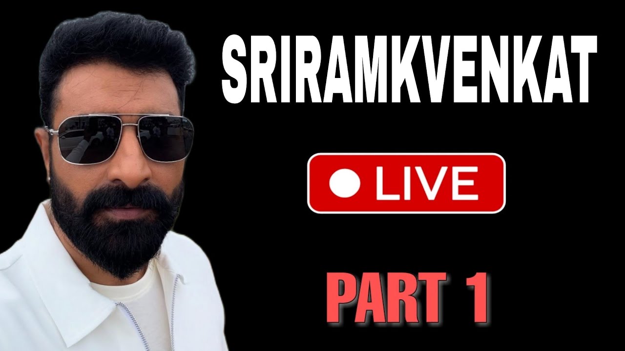 Sriram sir latest live 😍 part-1 | prema entha madhuram | jayam| sriramkvenkat |