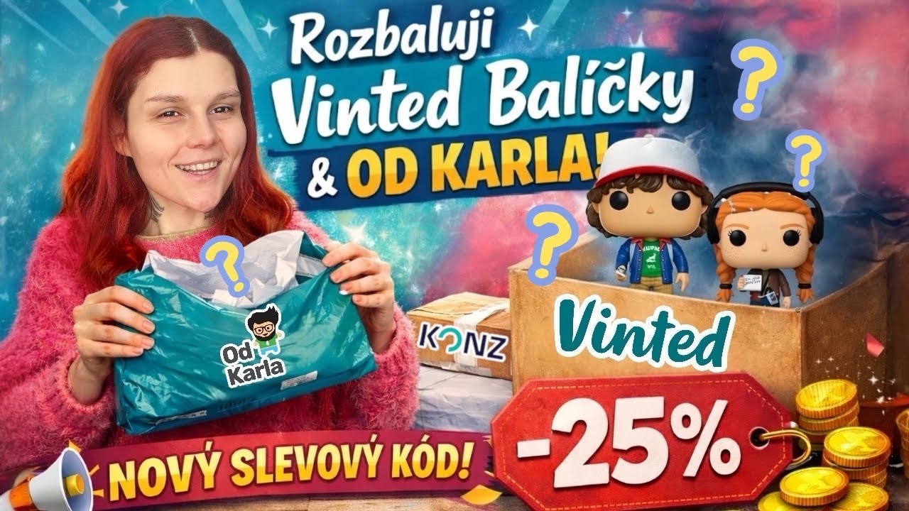 Rozbaluju hromadu Balíků! | OdKarla, Vinted, Konzolistě