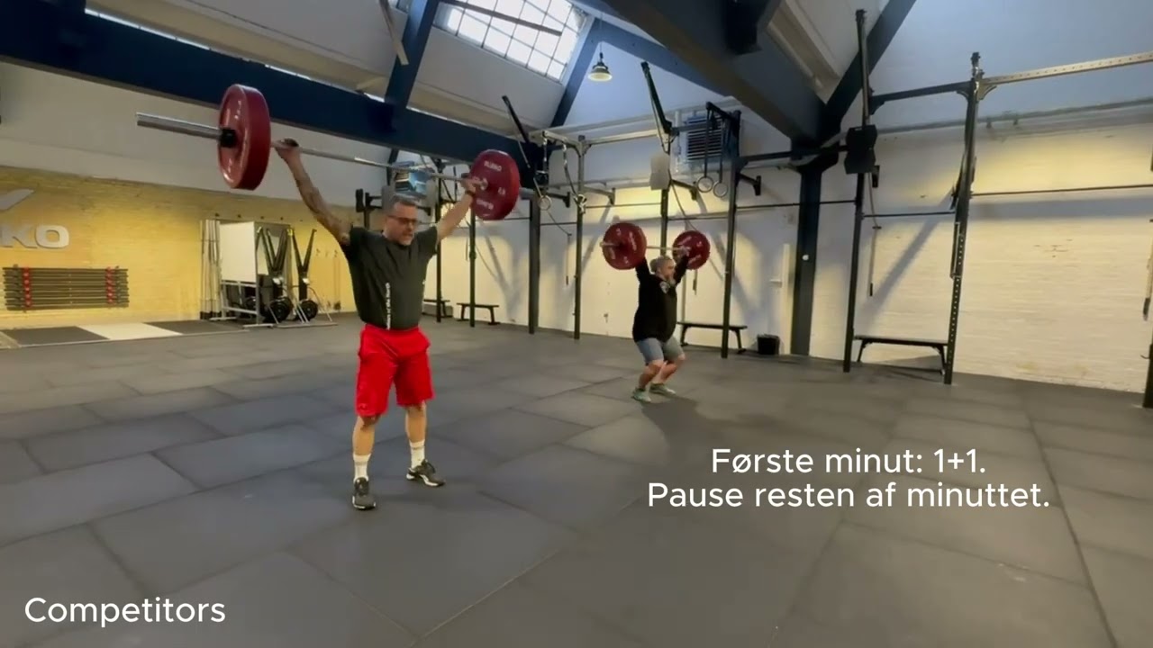 Snow Storm 2026 – WOD Death By. Synkront arbejde. Lørdag / Søndag – CrossFitters & Competitors