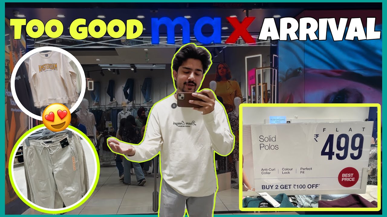 max latest collection mens and offers | max collection today | max winter collection | Max sale 2025