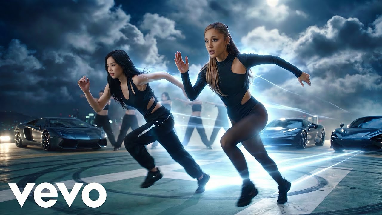 Ariana Grande, Jennie - One More Run (ft. Super cars) | (Official Lyrics Video) 2026