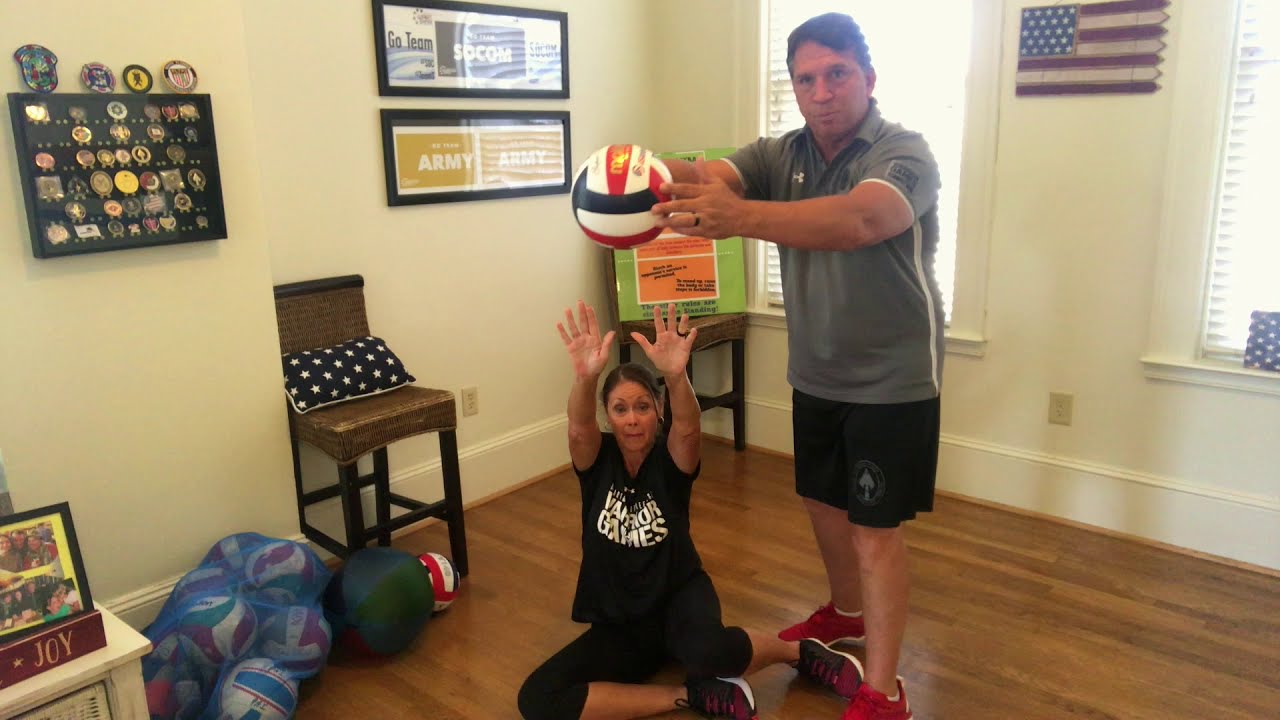 USSOCOM WCP-CC Sitting Volleyball Skills Training