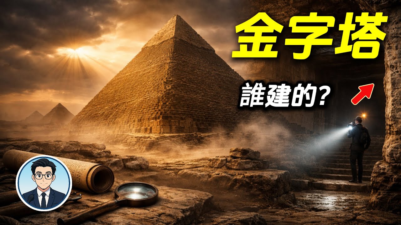 金字塔：誰建的？那些被封住的證據｜官方說法沒說的事！