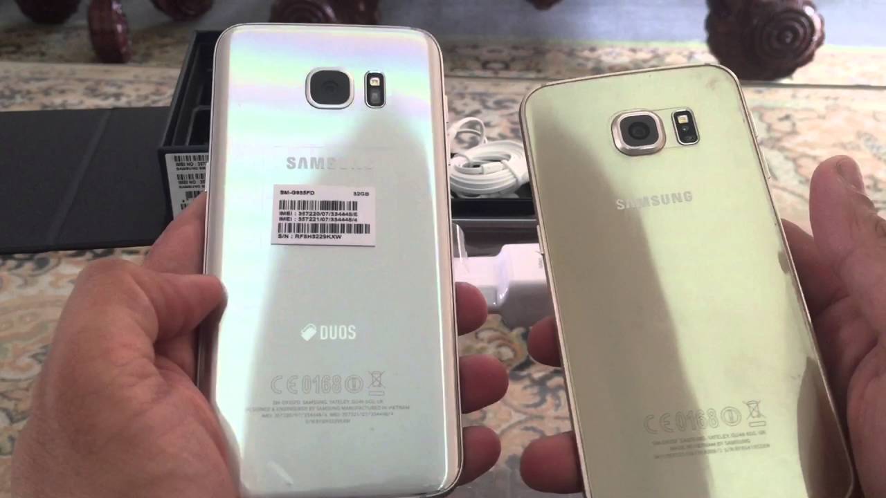 SAMSUNG Galaxy S7 Edge Duos Titanium Silver unboxing and review  Urdu