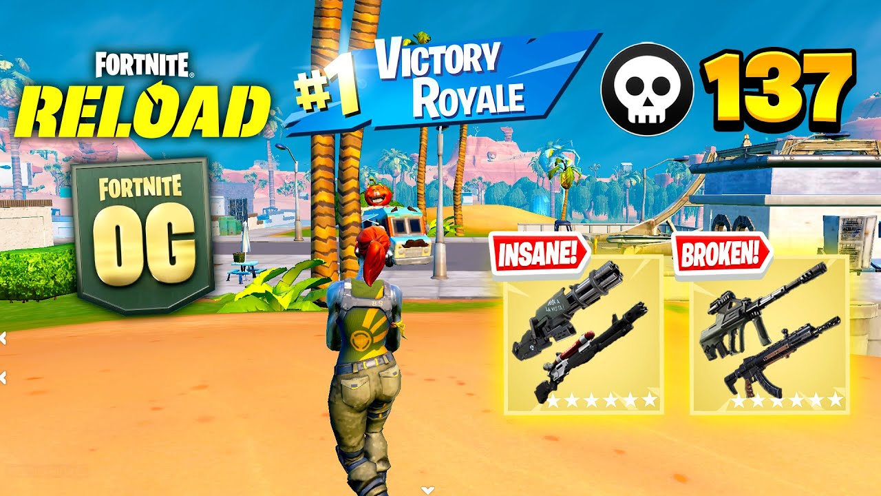 OG Fortnite Reload | High Kill Gameplay | Keyboard & Mouse