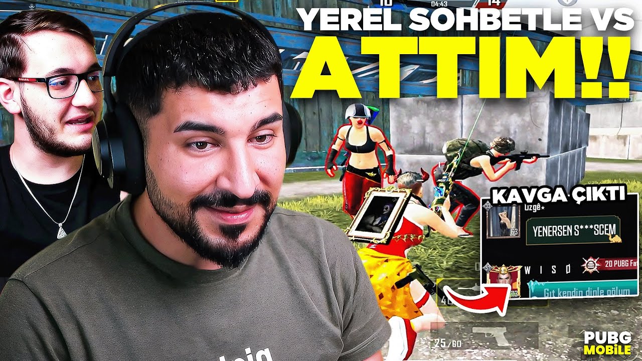 EMRECANLA YEREL SOHBETTE VS ATARKEN KAVGA ÇIKTI ! - PUBG MOBILE
