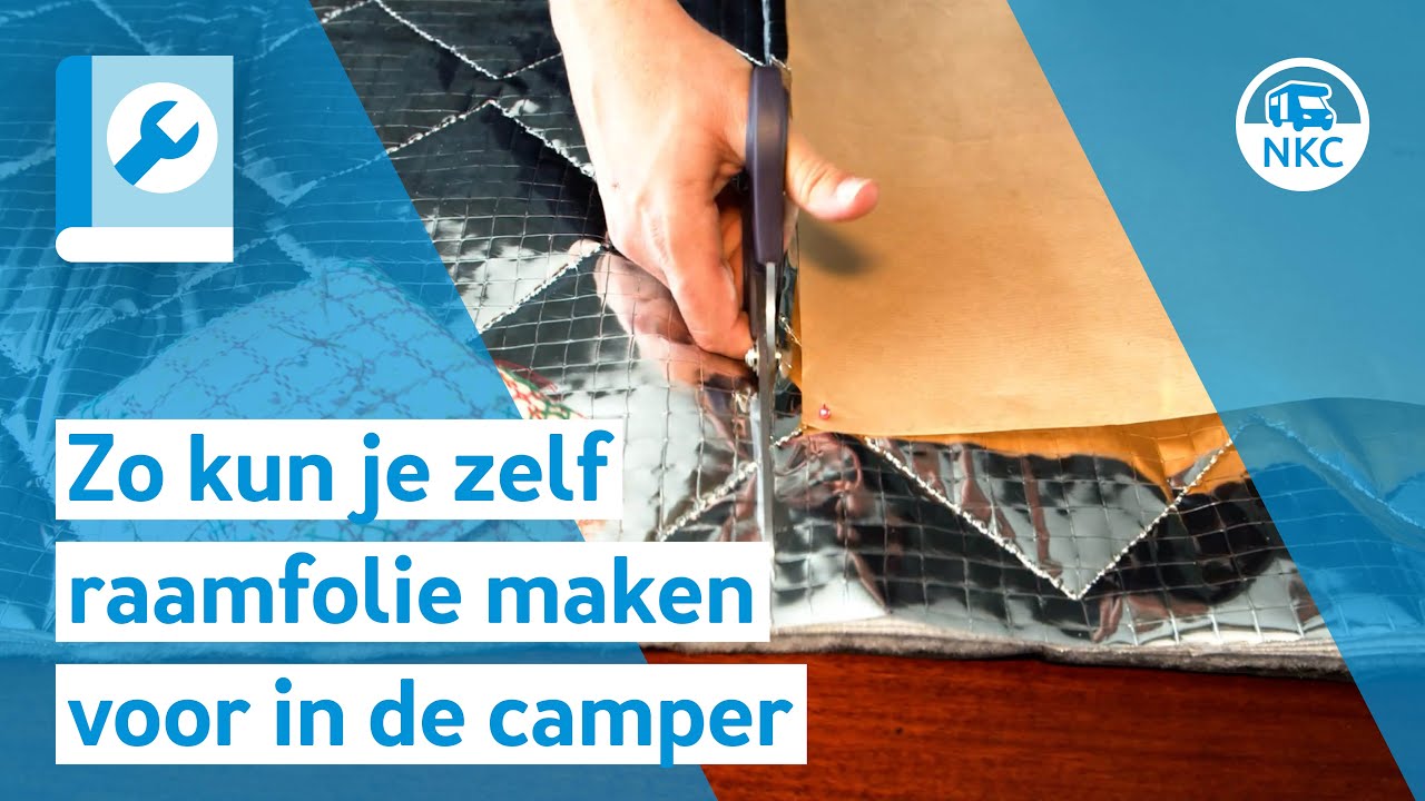 NKC - Zo kun je raamisolatie maken voor de camper