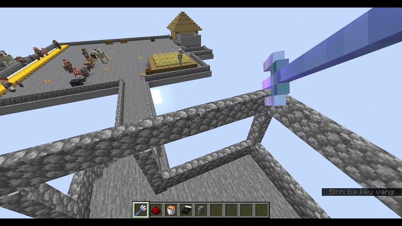Thông Báo Mới Và Cách Xây Cửa REDSTONE Đơn Giản Trong MINECRAFT
