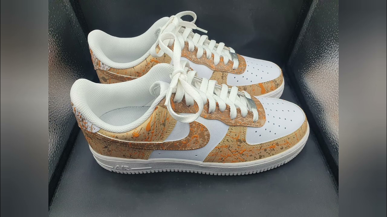Nike Air Force 1 Custom&ndash;Gr 44,5&ndash;Handbemalt&ndash;Neu&ndash; Einzelst&uuml;ck&ndash;Wunschfarben m&ouml;glich