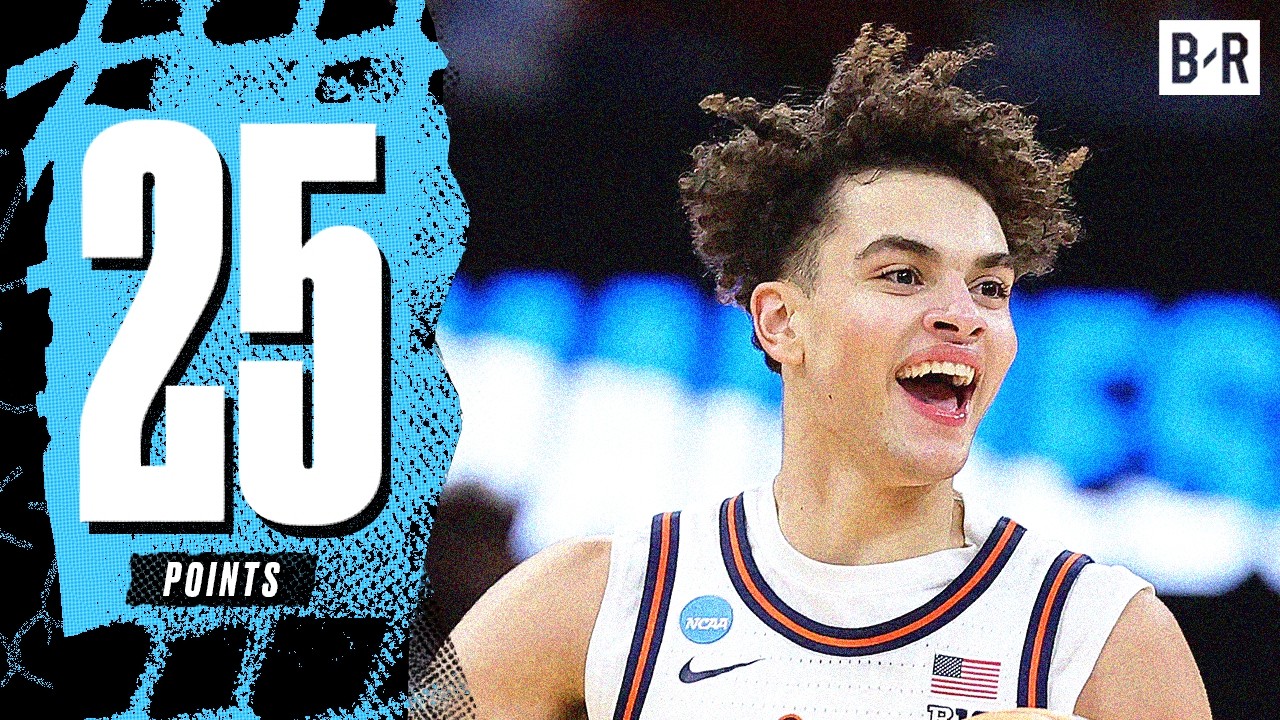 Keaton Wagler Elite Eight Highlights vs. Iowa  | March Madness 2026