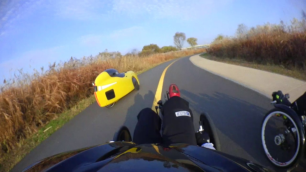 greenspeed Aero,  ICE and DF Velomobile