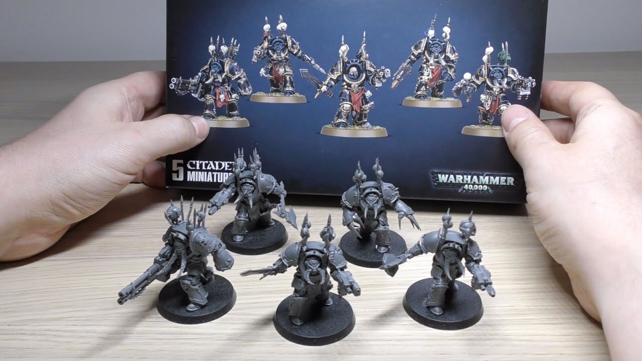 Chaos Space Marines Terminators - Review (WH40K)