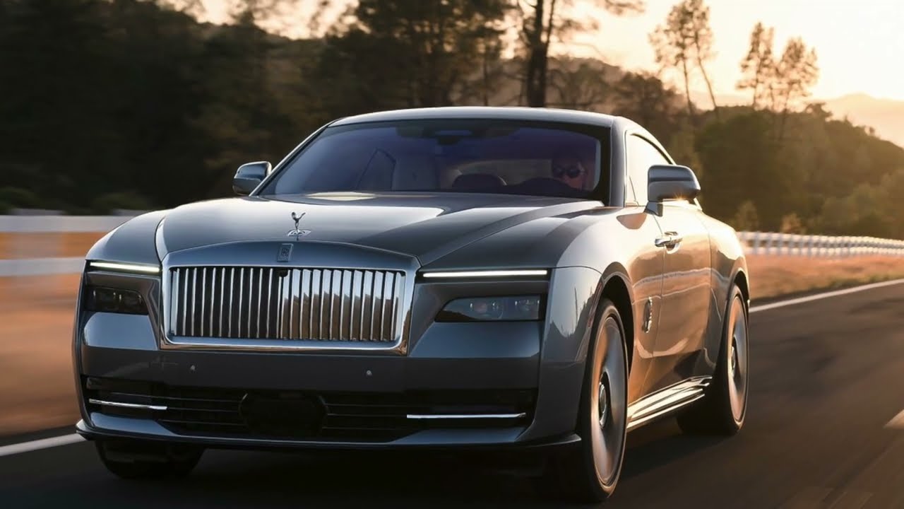 2024 Rolls-Royce Spectre Black: The Future of Electric Luxury Unveiled Photo Video Gallery