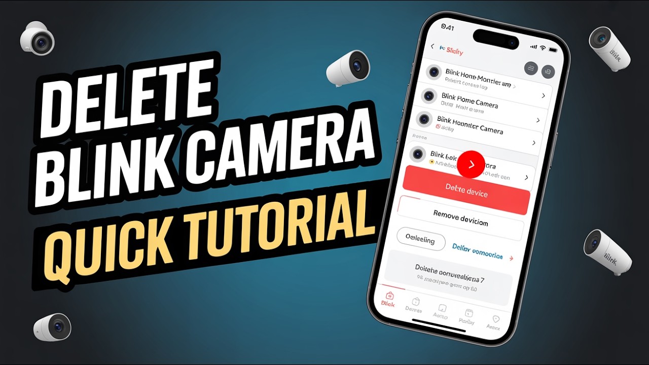 How to Delete Blink Camera From Account