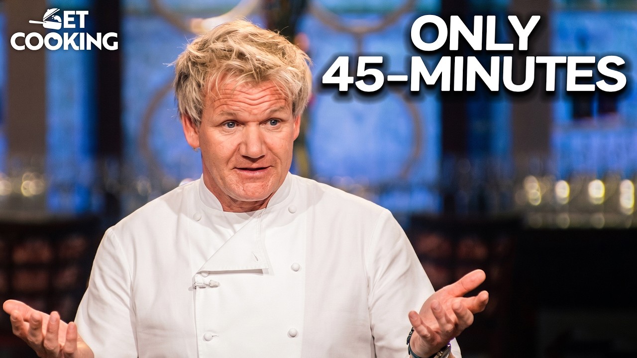 Chef Ramsay Sets a 45 Minute Challenge | Hell's Kitchen USA