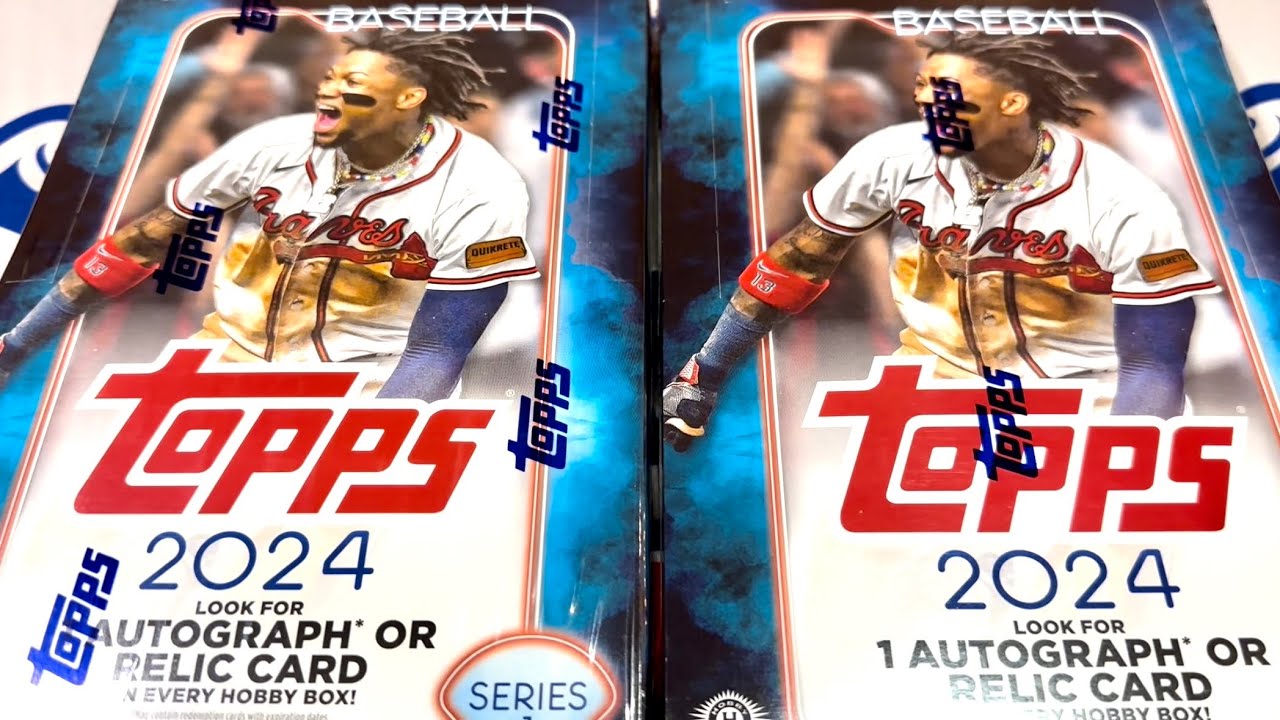 NEW RELEASE!  2024 TOPPS SERIES 1 HOBBY BOXES!  BIG CASE HIT!