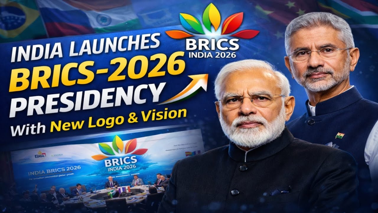 BRICS 2026: India in Command! New Logo, New Vision, Global Power Shift?