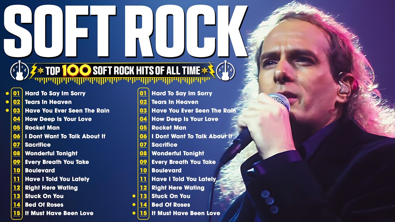 Michael Bolton, Lionel Richie, Elton John, Bee Gees, Chicago - Soft Rock Ballads 70s 80s 90s