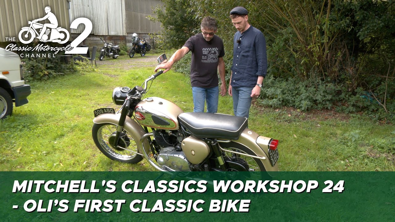 Видеоблог Classic Motorcycle Workshop 24 - BSA Golden Flash завершен и т.д.