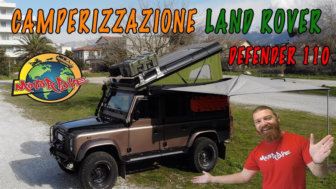 DEFENDER 110 CAMPERIZZATO , CAMPERIZZAZIONE del nostro nuovo mezzo da VIAGGIO! 4x4 Camper Overland